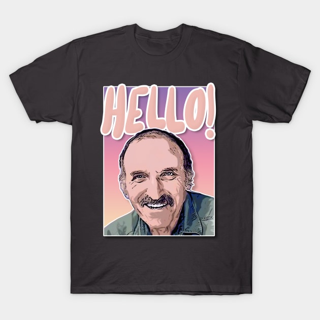 Uncle Leo HELLO Aesthetic Tribute Design T-Shirt by DankFutura